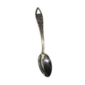 Vintage Frankenmuth Michigan Sterling Silver Souvenir Spoon 4.25"